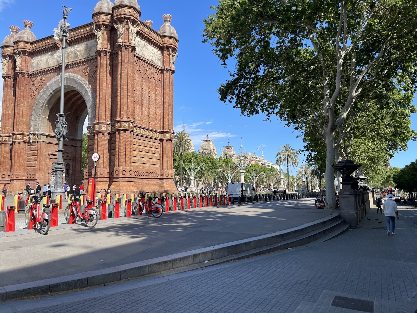 Taking a pause in Barcelona