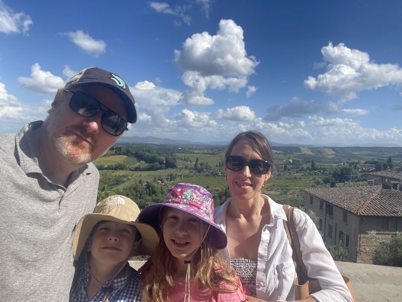 Two weeks in Tuscany:  Week 1